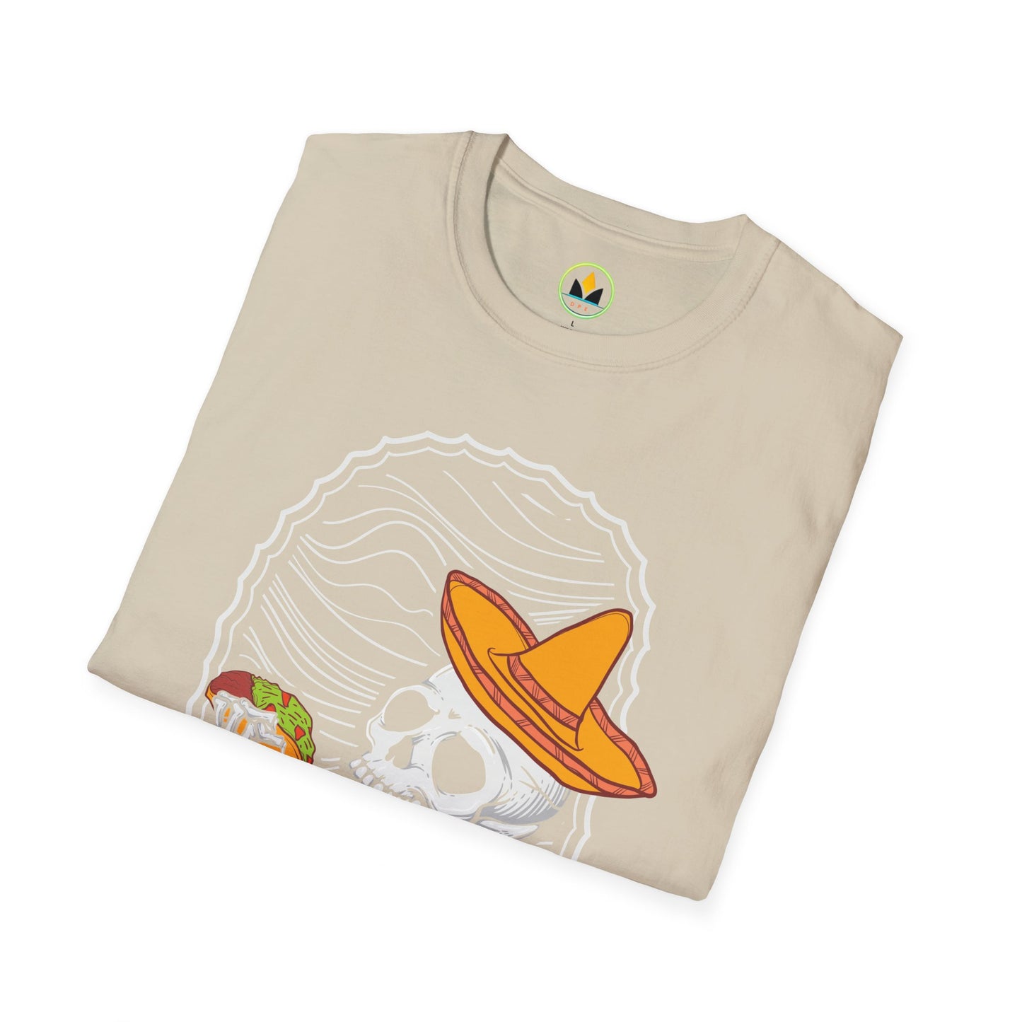 Fiesta of Frights - Sombrero Skeleton Taco Halloween Unisex T-Shirt