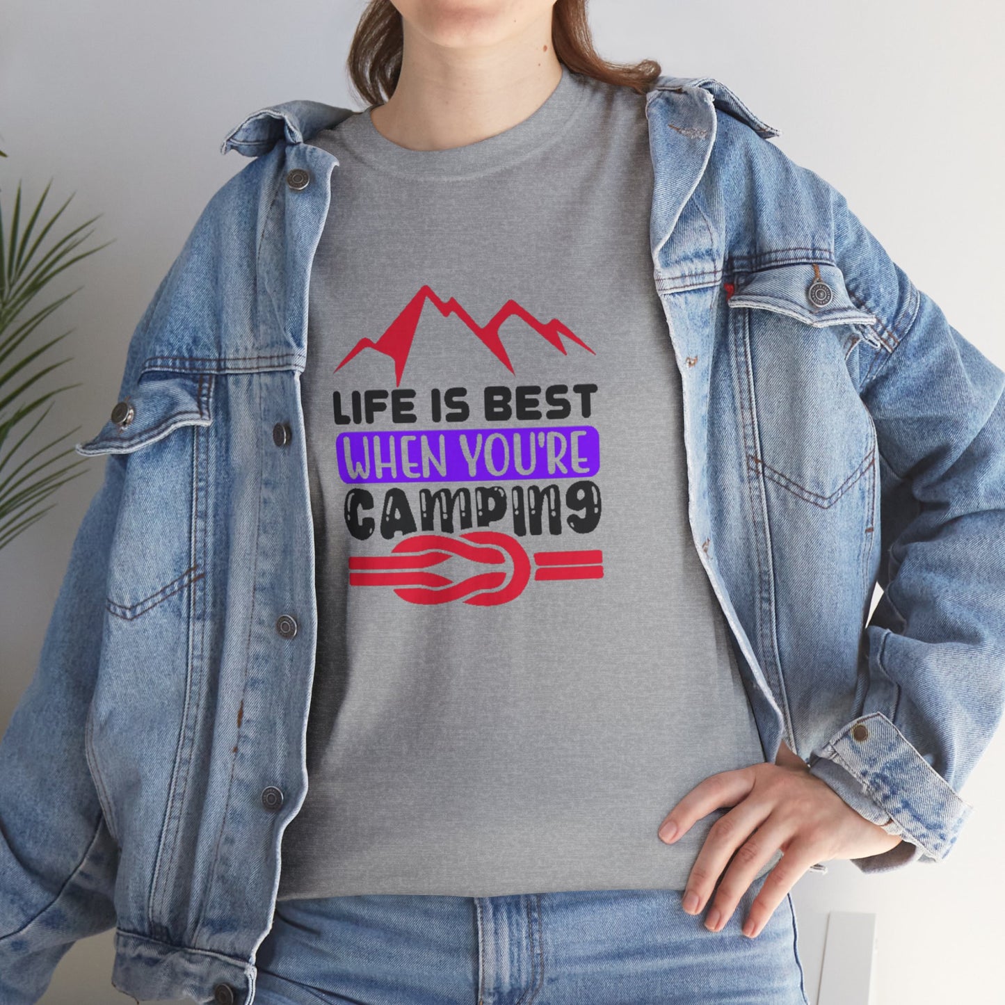 Mountain Adventure Camping Tee – Embrace the Great Outdoors