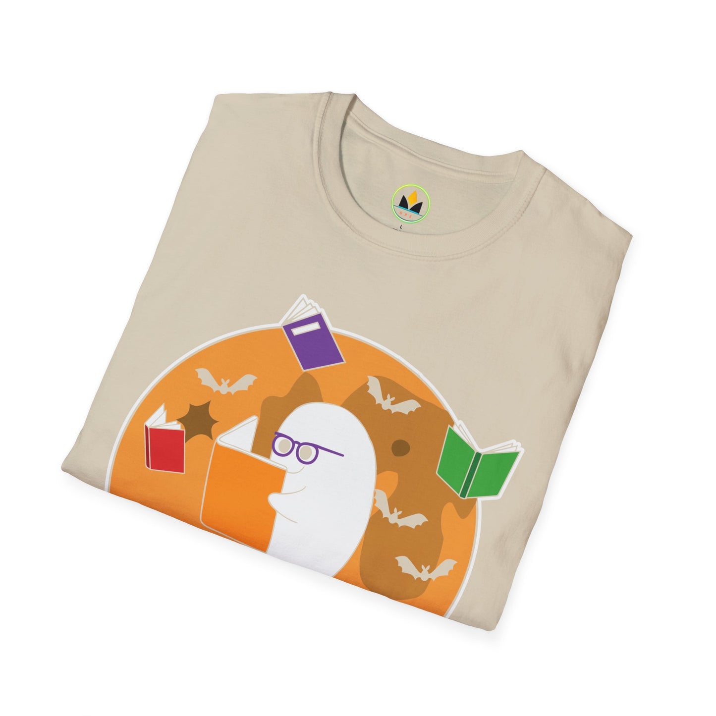 Ghostly Reader - Spooky Halloween BOOOOKS! Tee