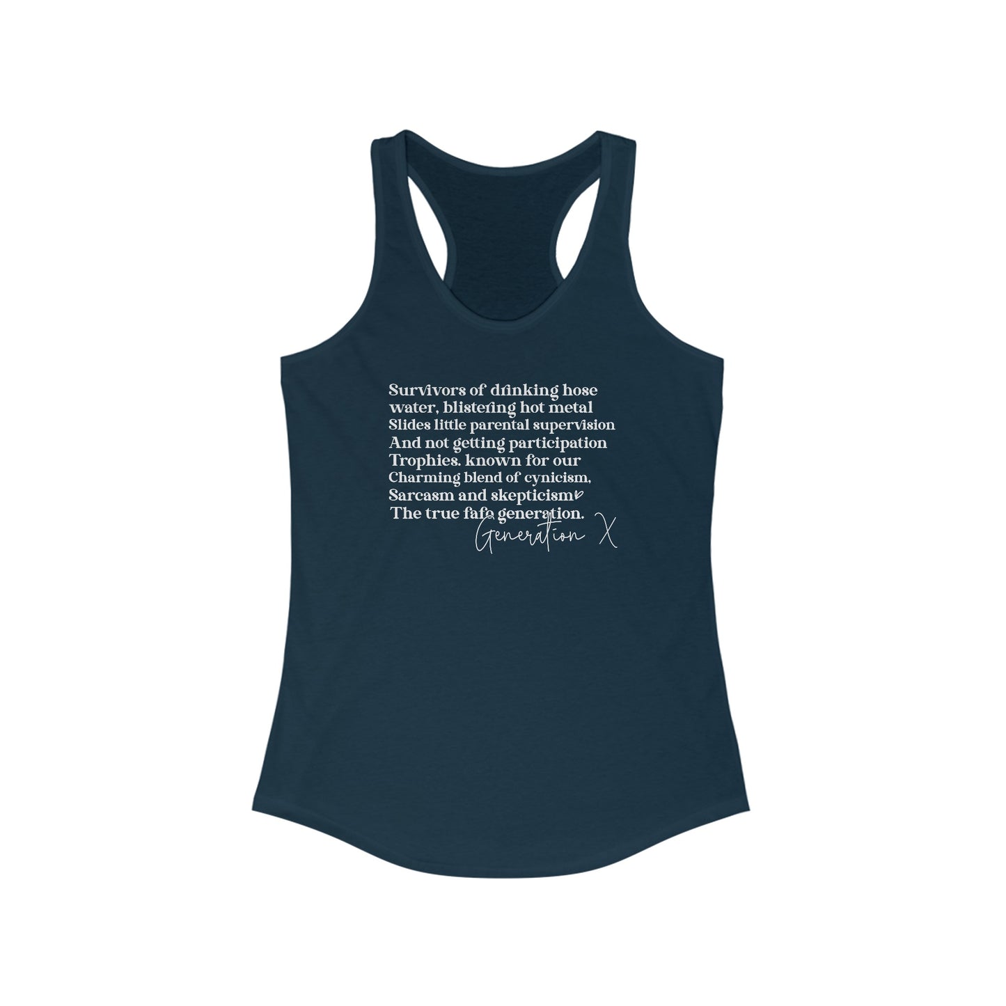 Retro Resilience - ‘Generation X Survivor’ Women’s Tank Top