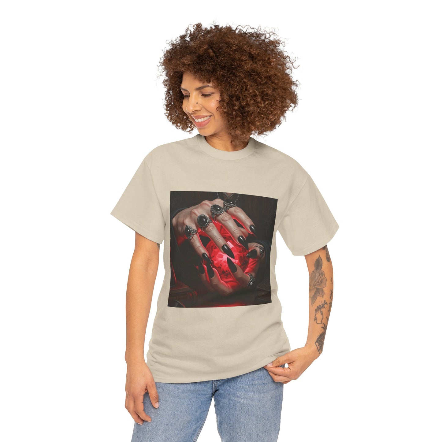 Witch's Blood Orb Ritual Halloween Tee