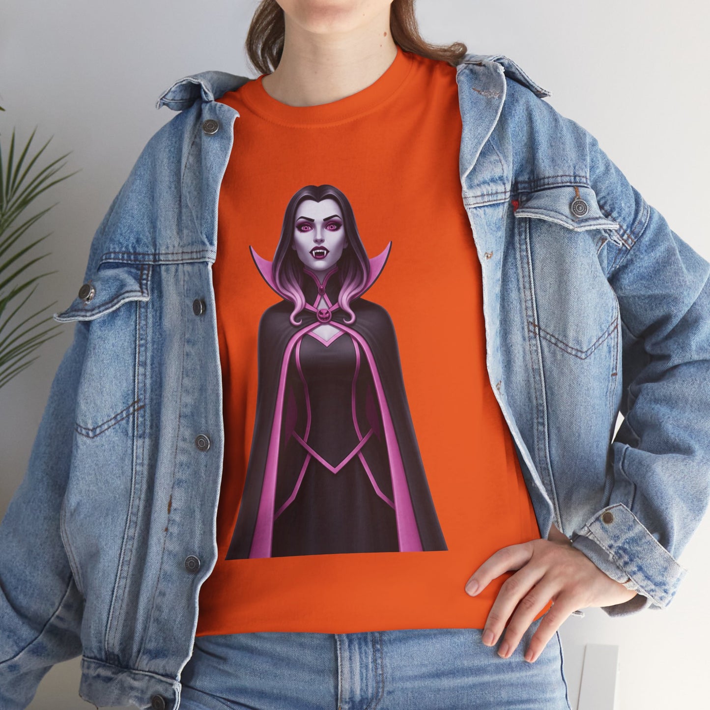 Gothic Vampiress Halloween Tee