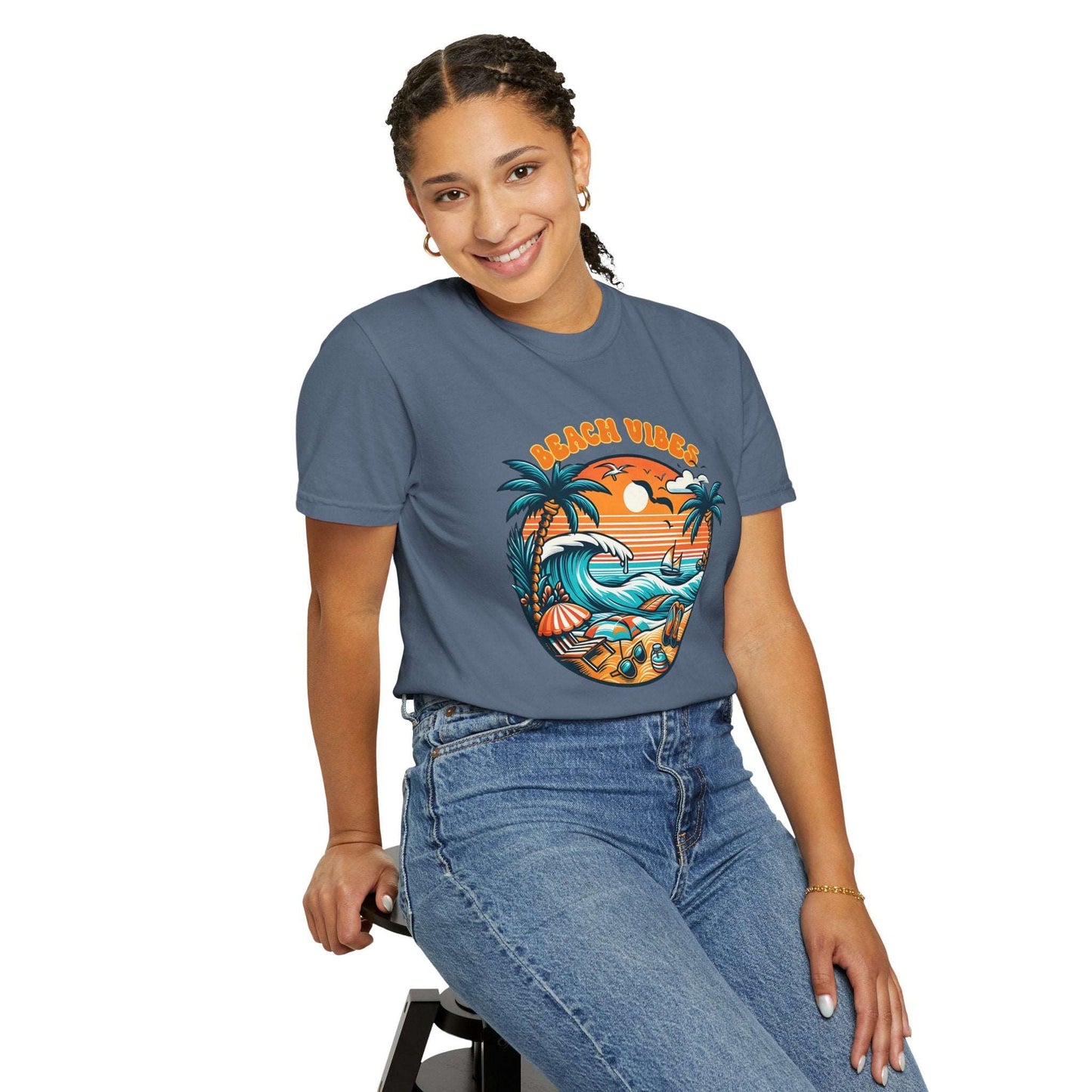 Beach Vibes - Retro Summer Bliss T-Shirt