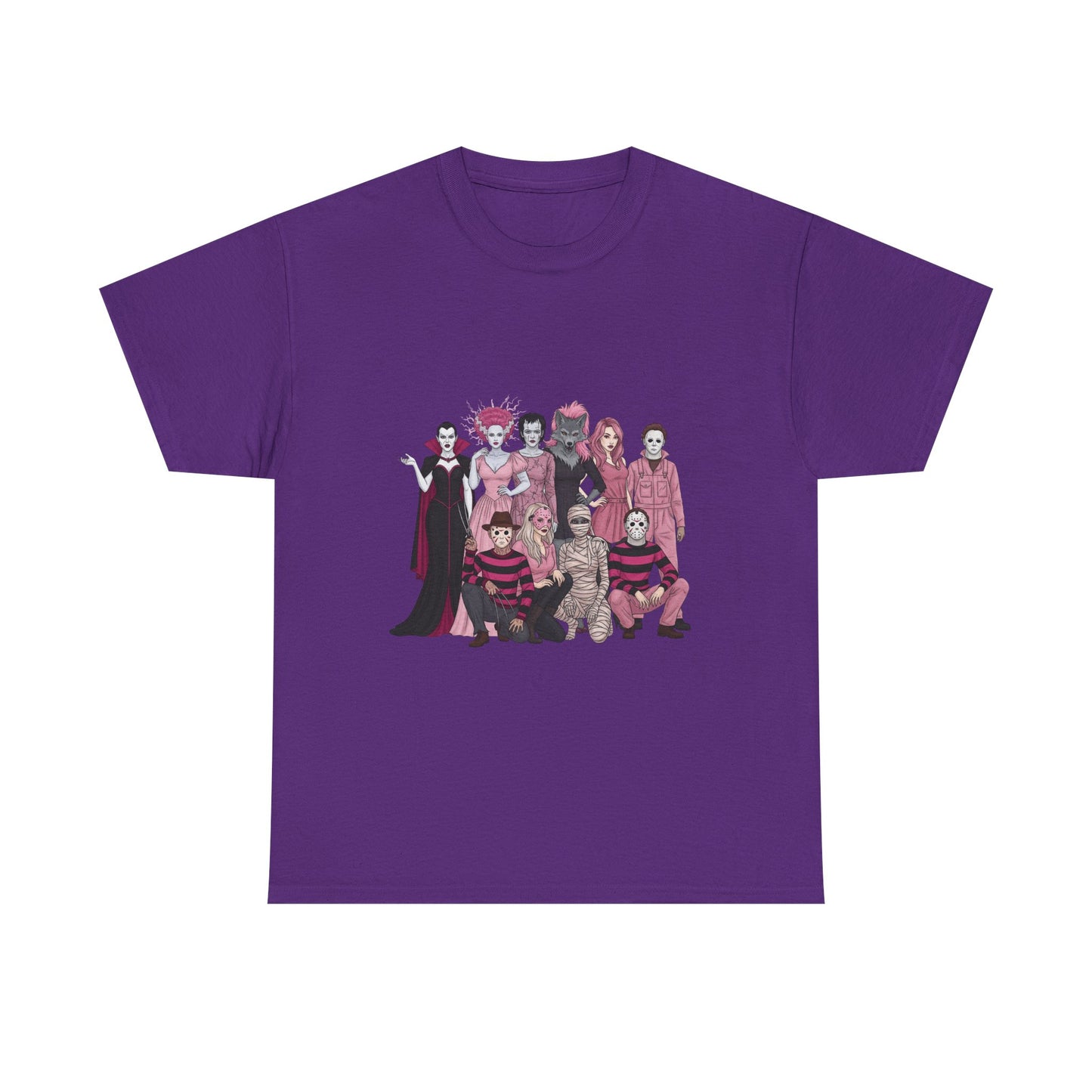Horror Warriors in Pink Shirt Unisex Tee - Breast Cancer Awareness Month