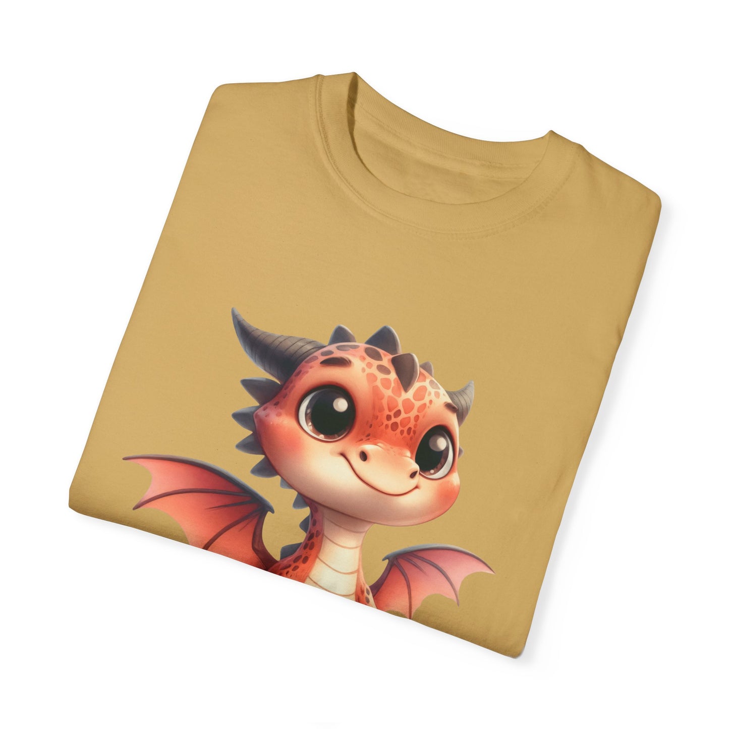 Adorable Dragon Whelp Tee - Soft Cotton T-Shirt with Fantasy Creature tee
