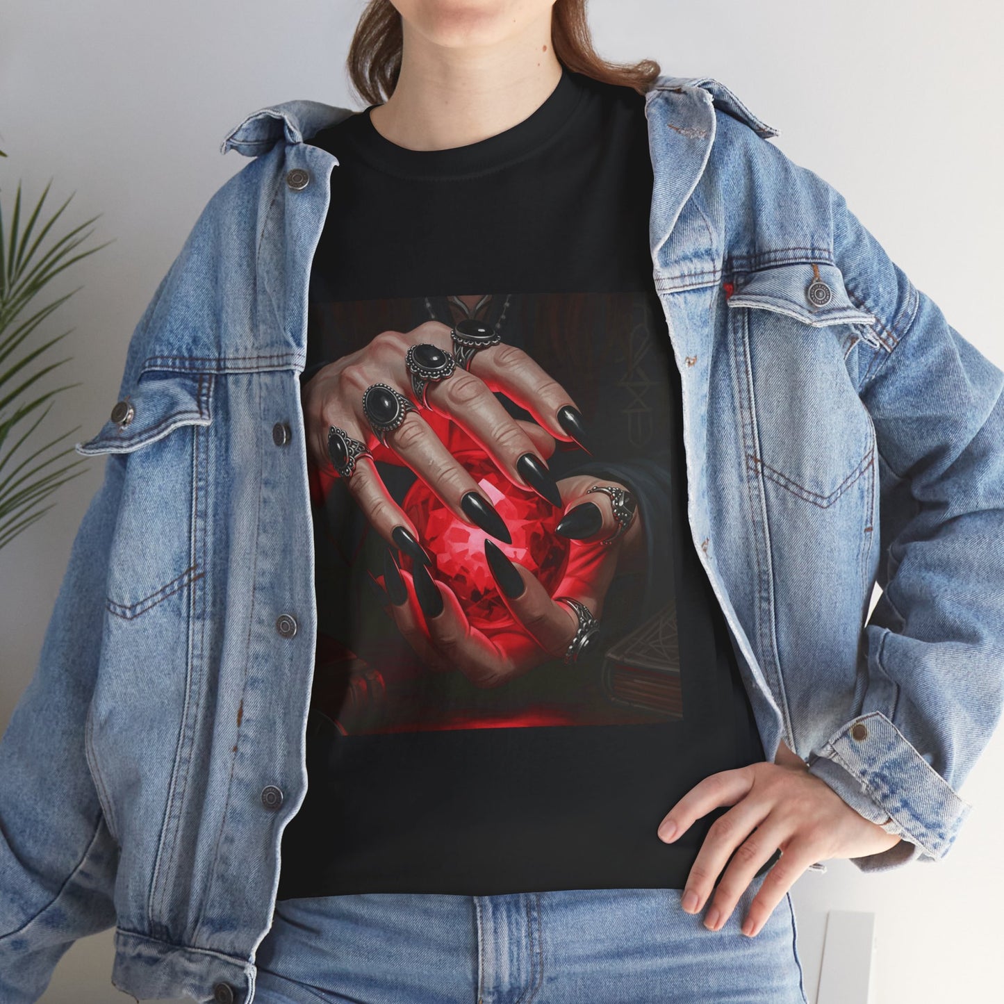 Witch's Blood Orb Ritual Halloween Tee