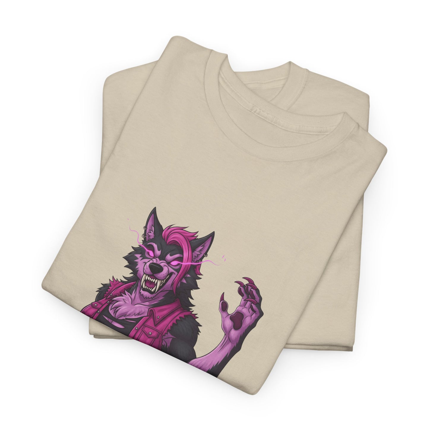 Fierce Werewolf Fights Cancer Tee