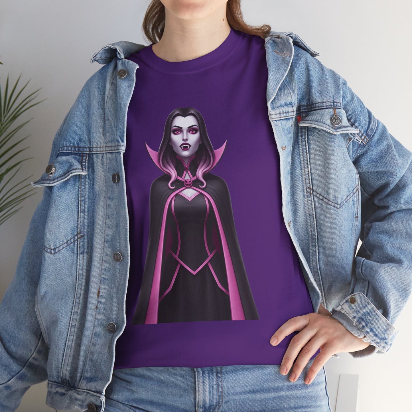 Gothic Vampiress Halloween Tee