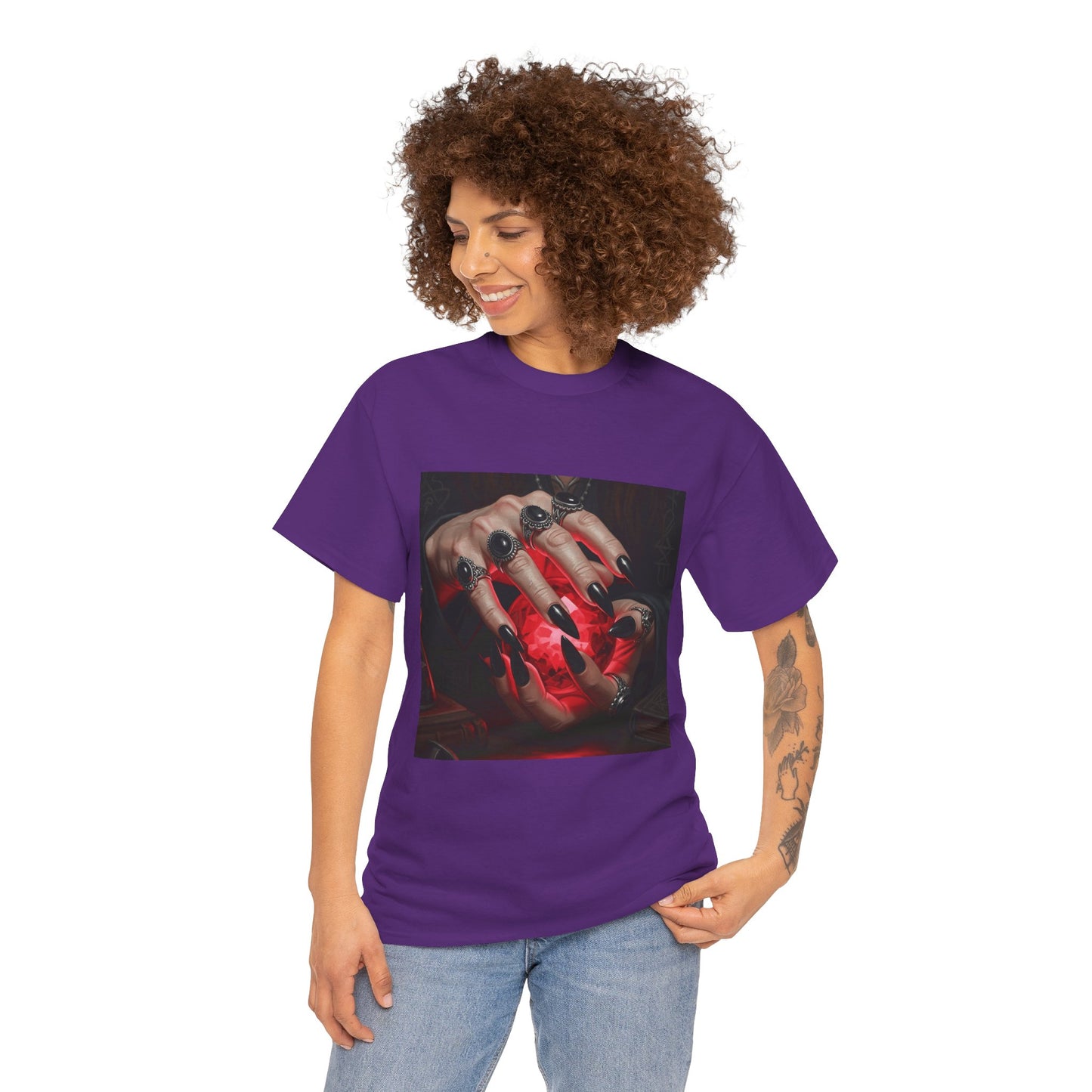 Witch's Blood Orb Ritual Halloween Tee
