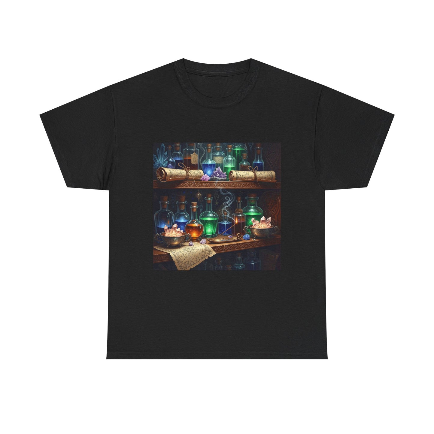 Witch's Potion Shelf Halloween Tee