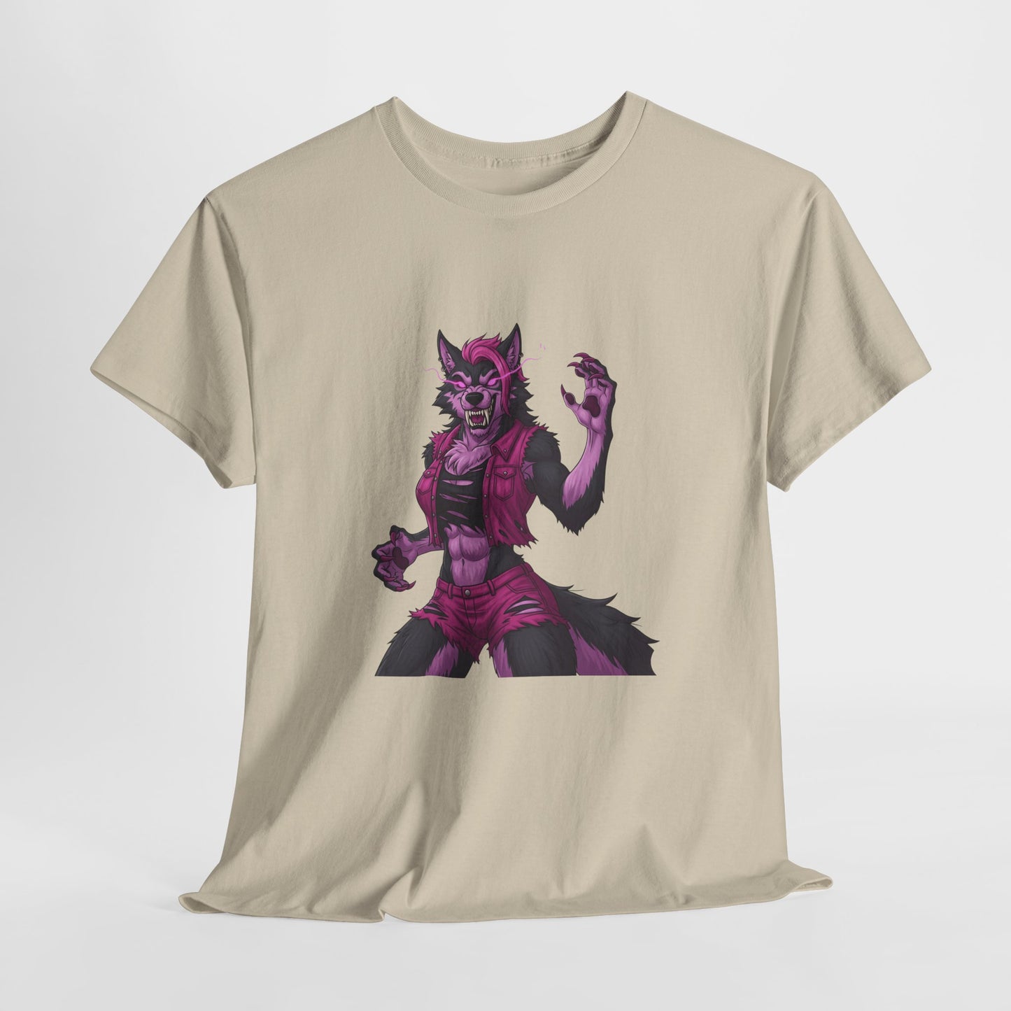 Fierce Werewolf Fights Cancer Tee