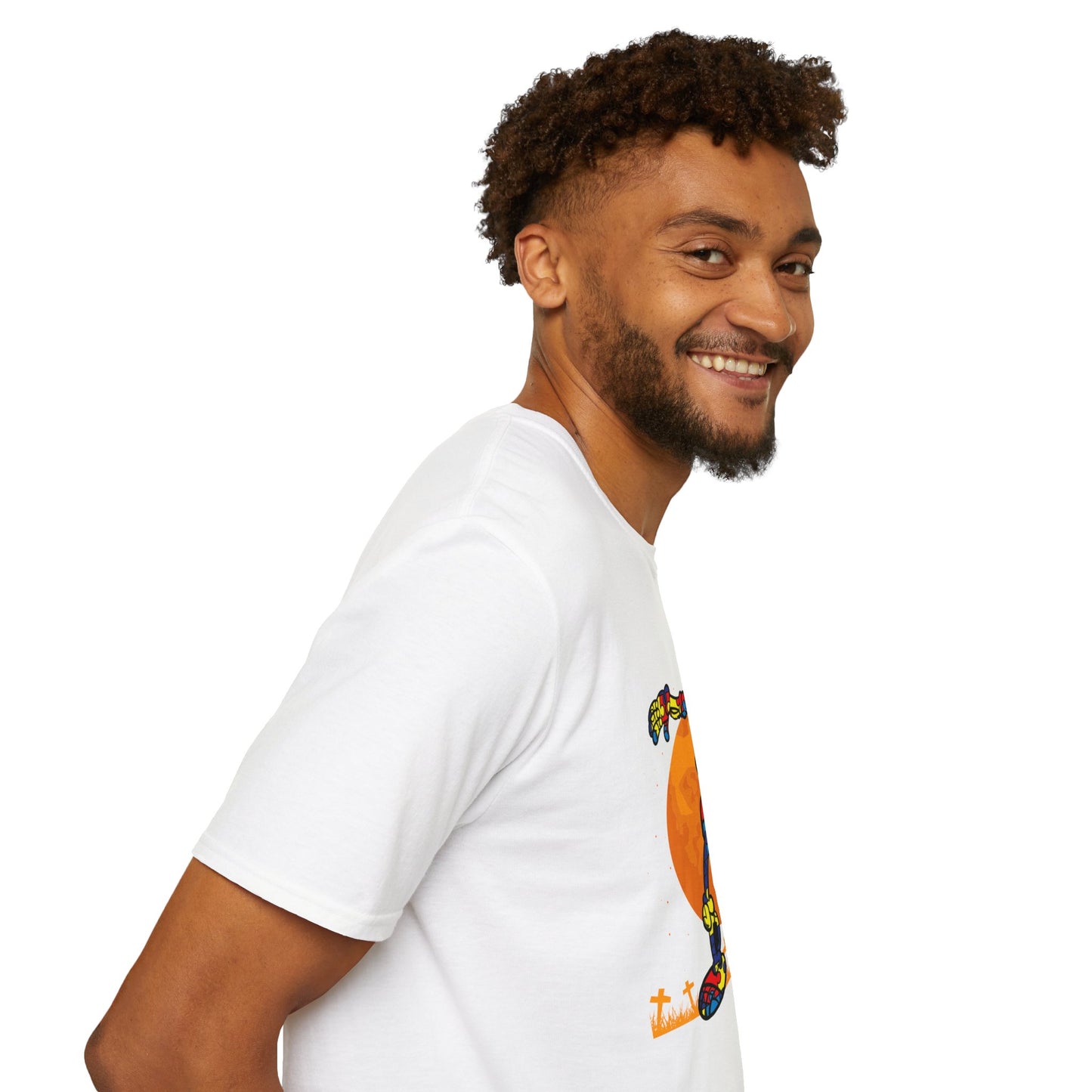 Autism Awareness Halloween Hero Tee - Embrace Uniqueness & Celebrate Differences Unisex Softstyle