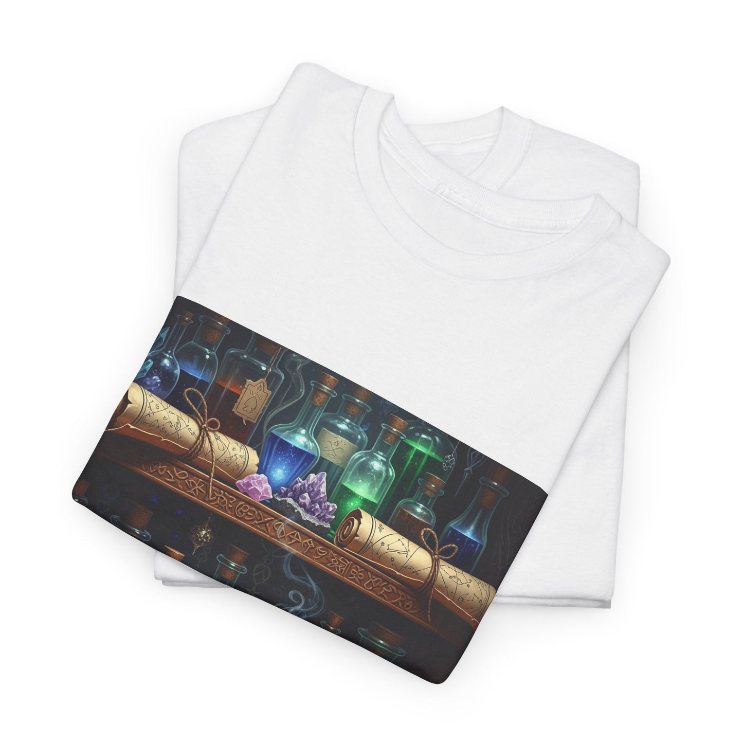 Witch's Potion Shelf Halloween Tee