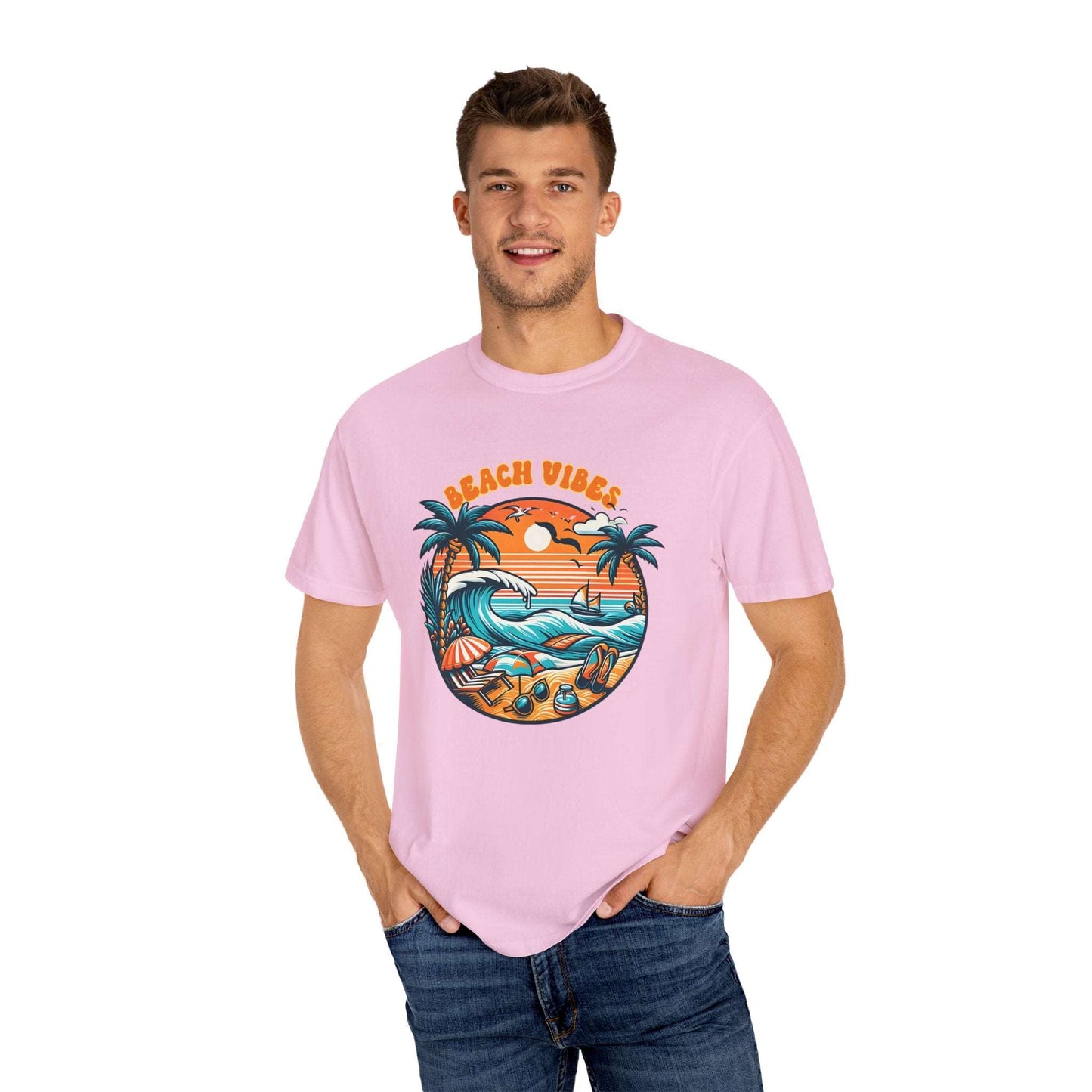 Beach Vibes - Retro Summer Bliss T-Shirt