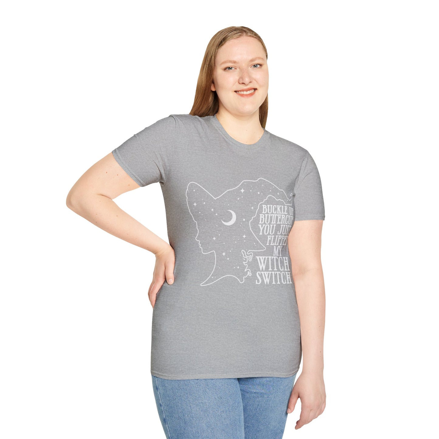 Spooky ‘Witch Switch’ Halloween Tee - Fun & Festive Holiday Apparel
