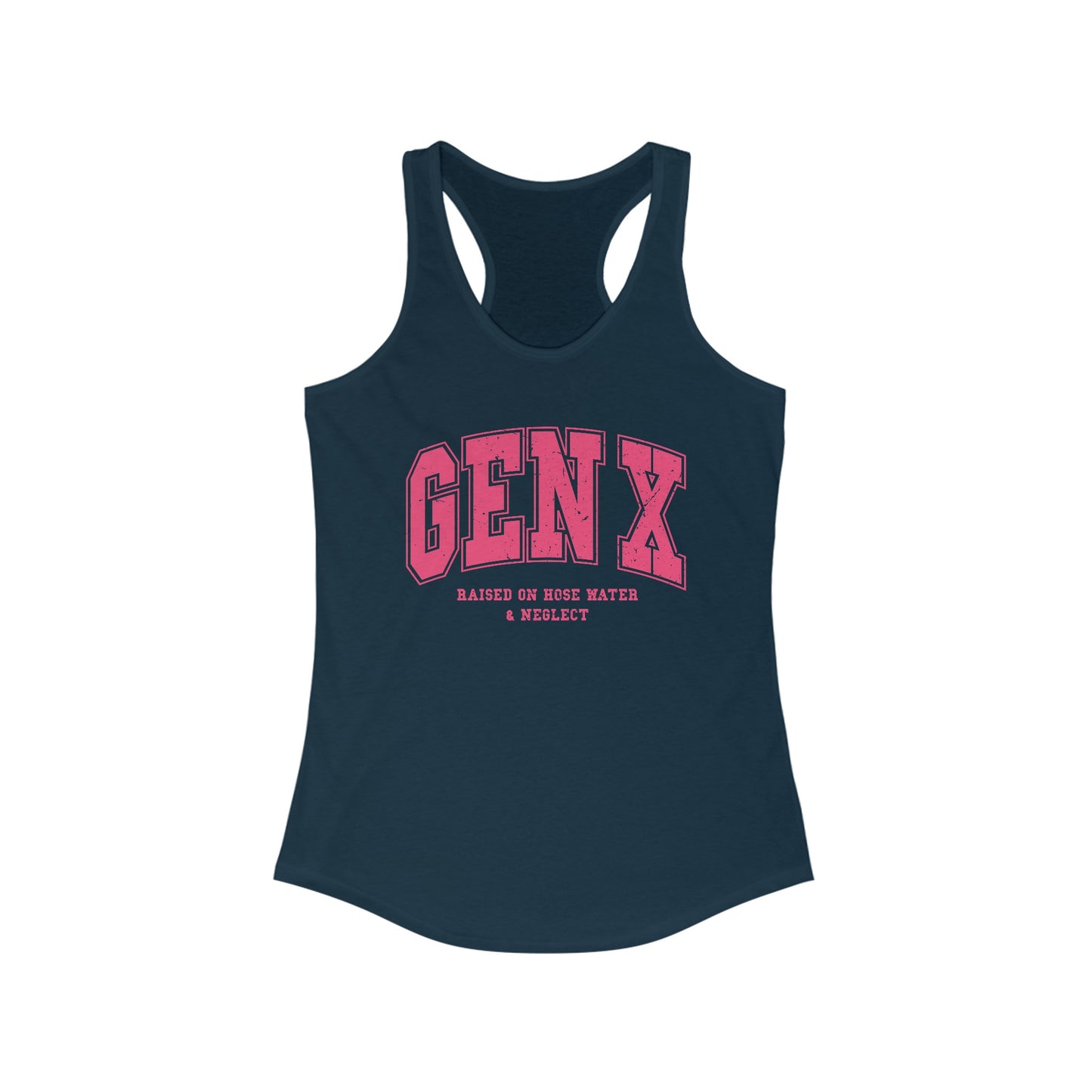 Vintage-Inspired Gen X Women’s Tank Top - Retro Nostalgia Chic