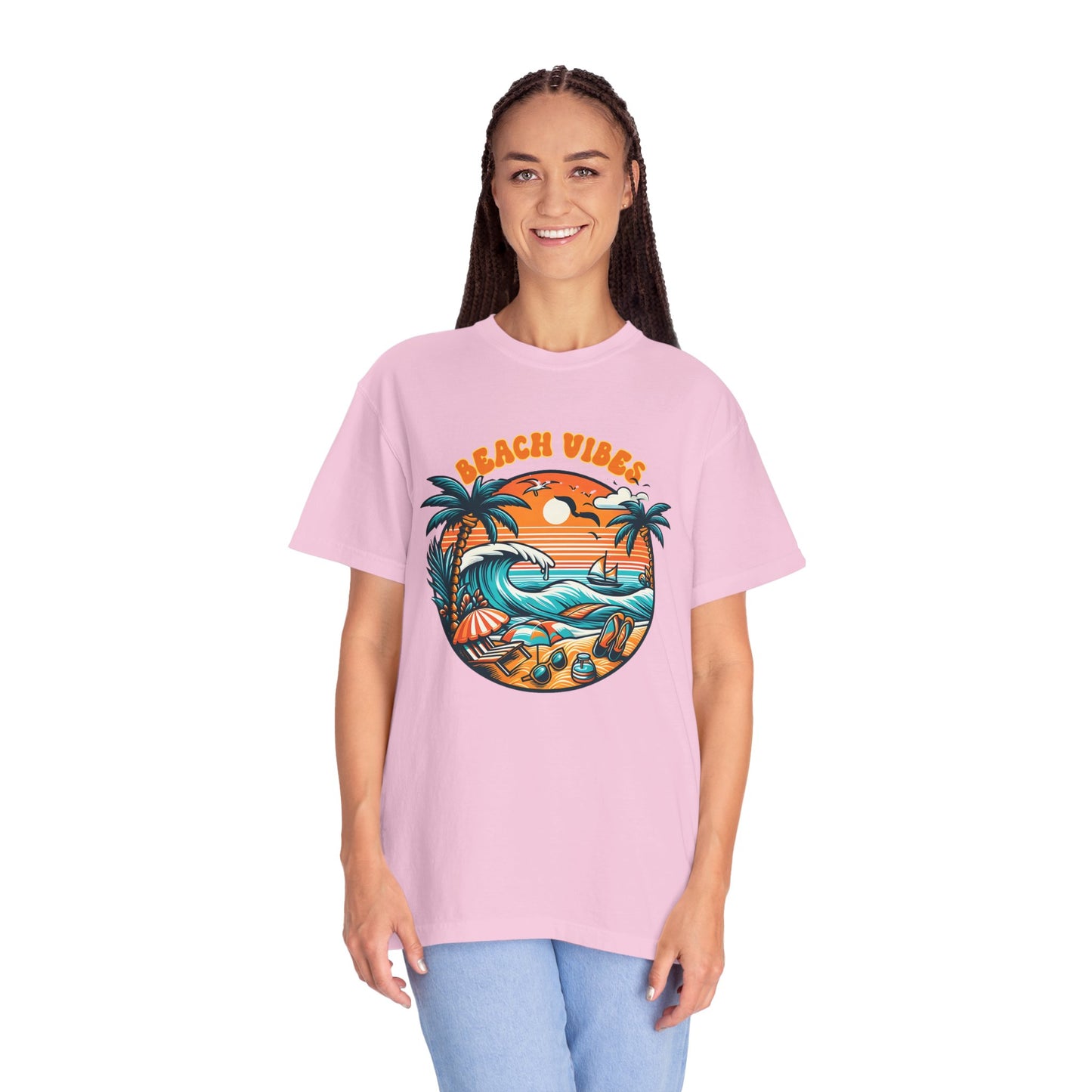 Beach Vibes - Retro Summer Bliss T-Shirt