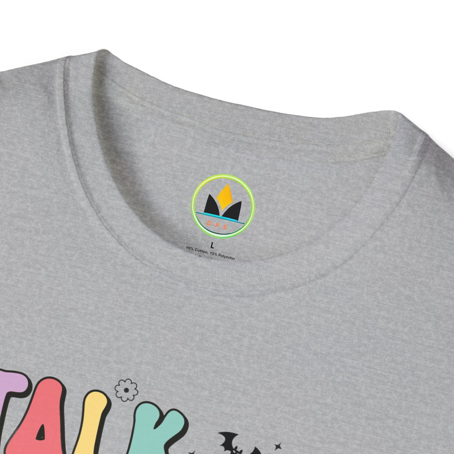 TALK SPOOKY TO ME - Fun Halloween Unisex Softstyle T-Shirt