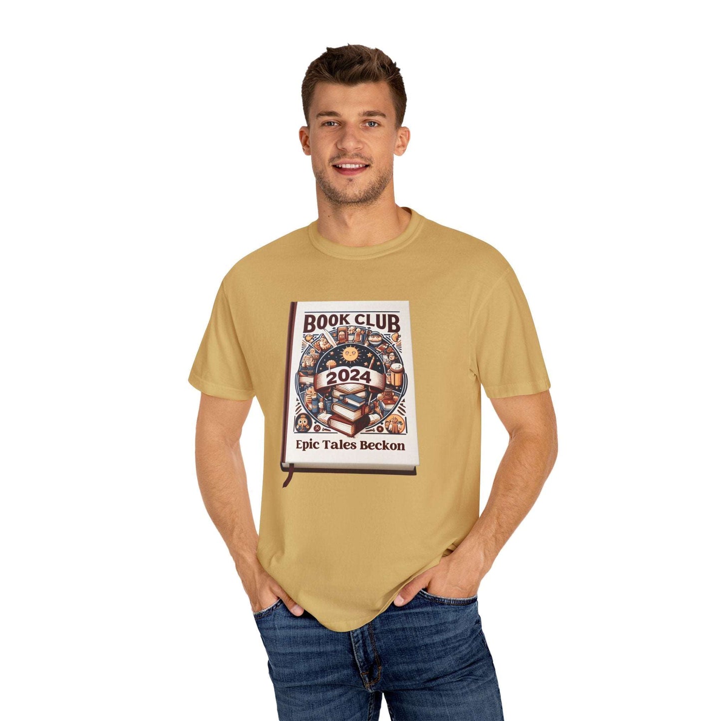 2024 Book Club - Literary Adventure tshirt - Epic Tales Beckon