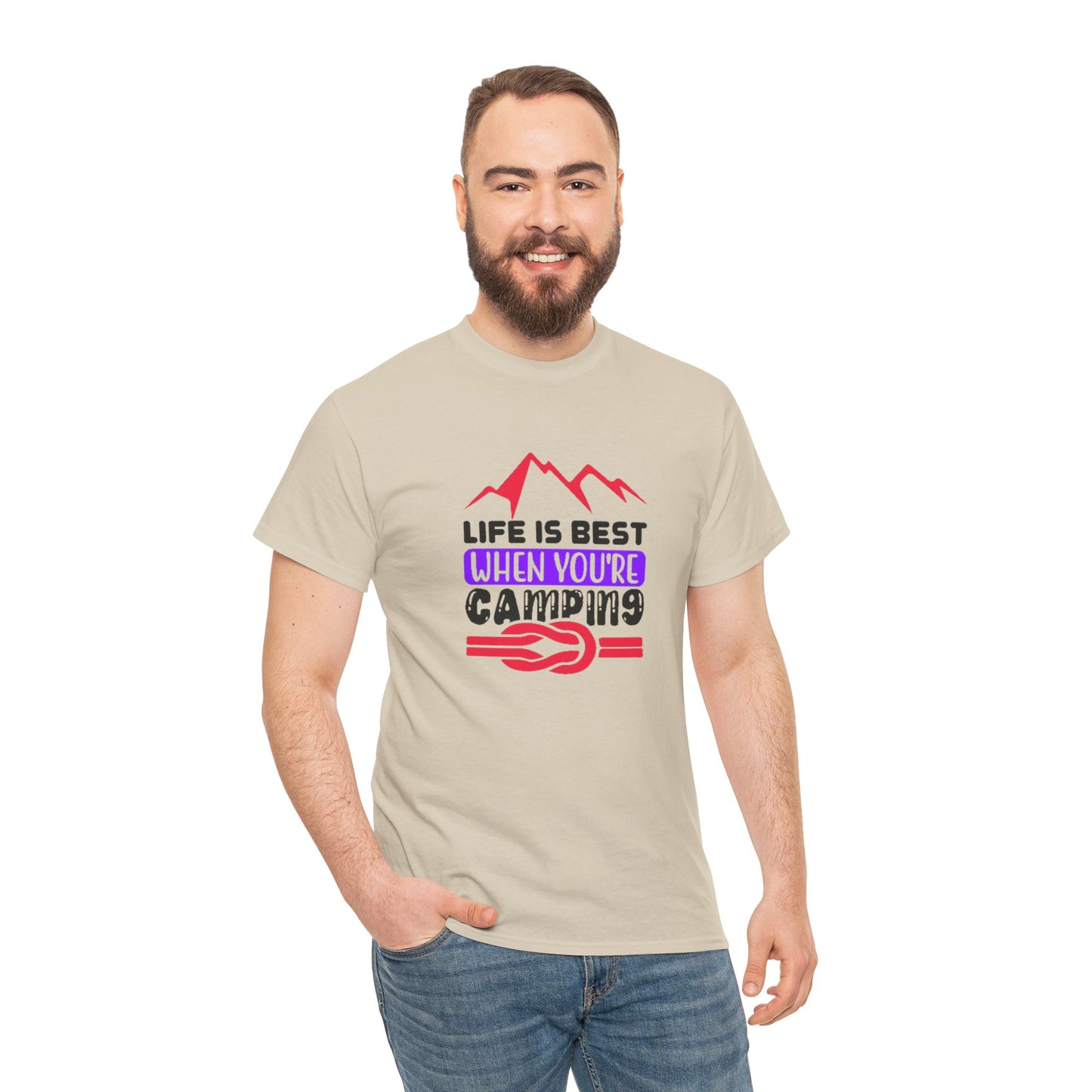 Mountain Adventure Camping Tee – Embrace the Great Outdoors