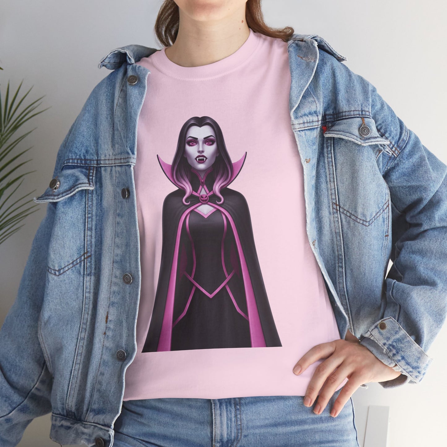 Gothic Vampiress Halloween Tee