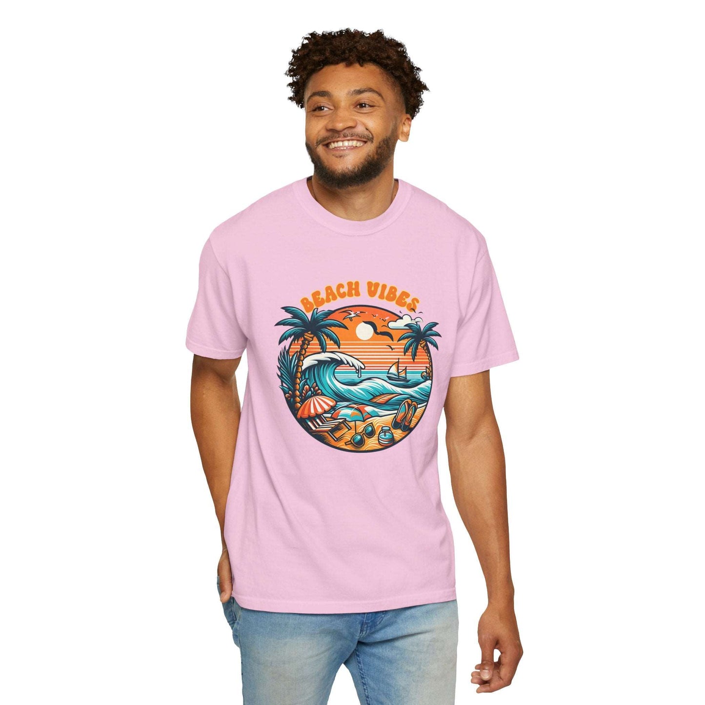 Beach Vibes - Retro Summer Bliss T-Shirt
