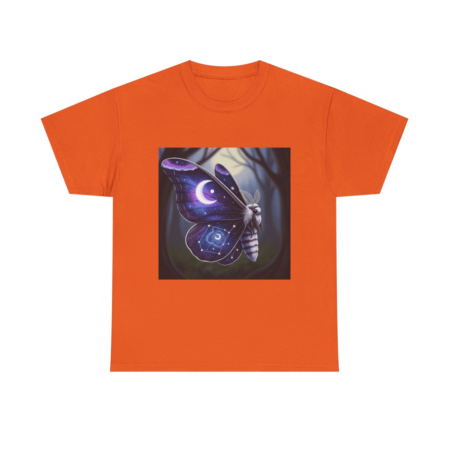 Witchy Galaxy Moth Moon Shirt