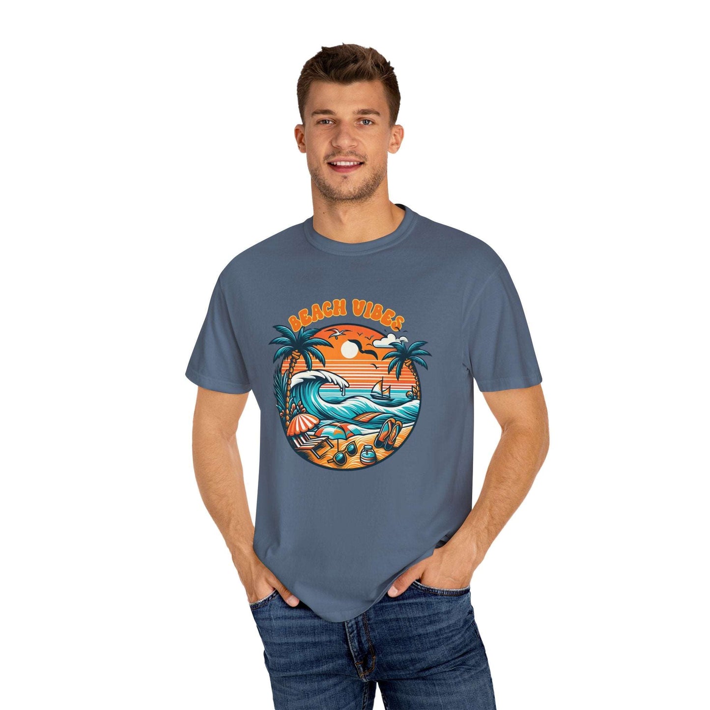 Beach Vibes - Retro Summer Bliss T-Shirt