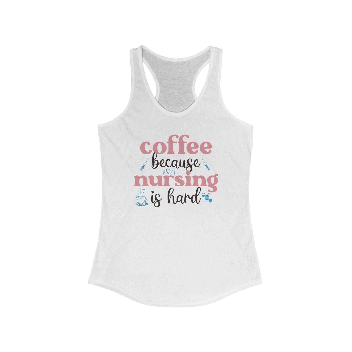 Coffee & Care: Essential Nurse Life Women’s Tank Top - Perfect Blend of Comfort & Support