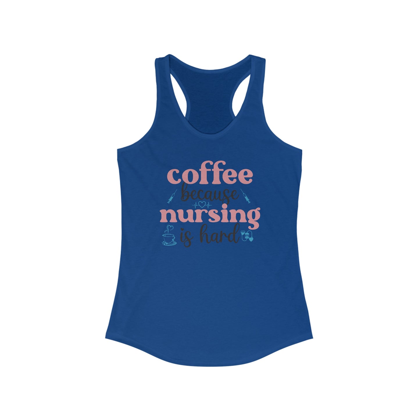 Coffee & Care: Essential Nurse Life Women’s Tank Top - Perfect Blend of Comfort & Support