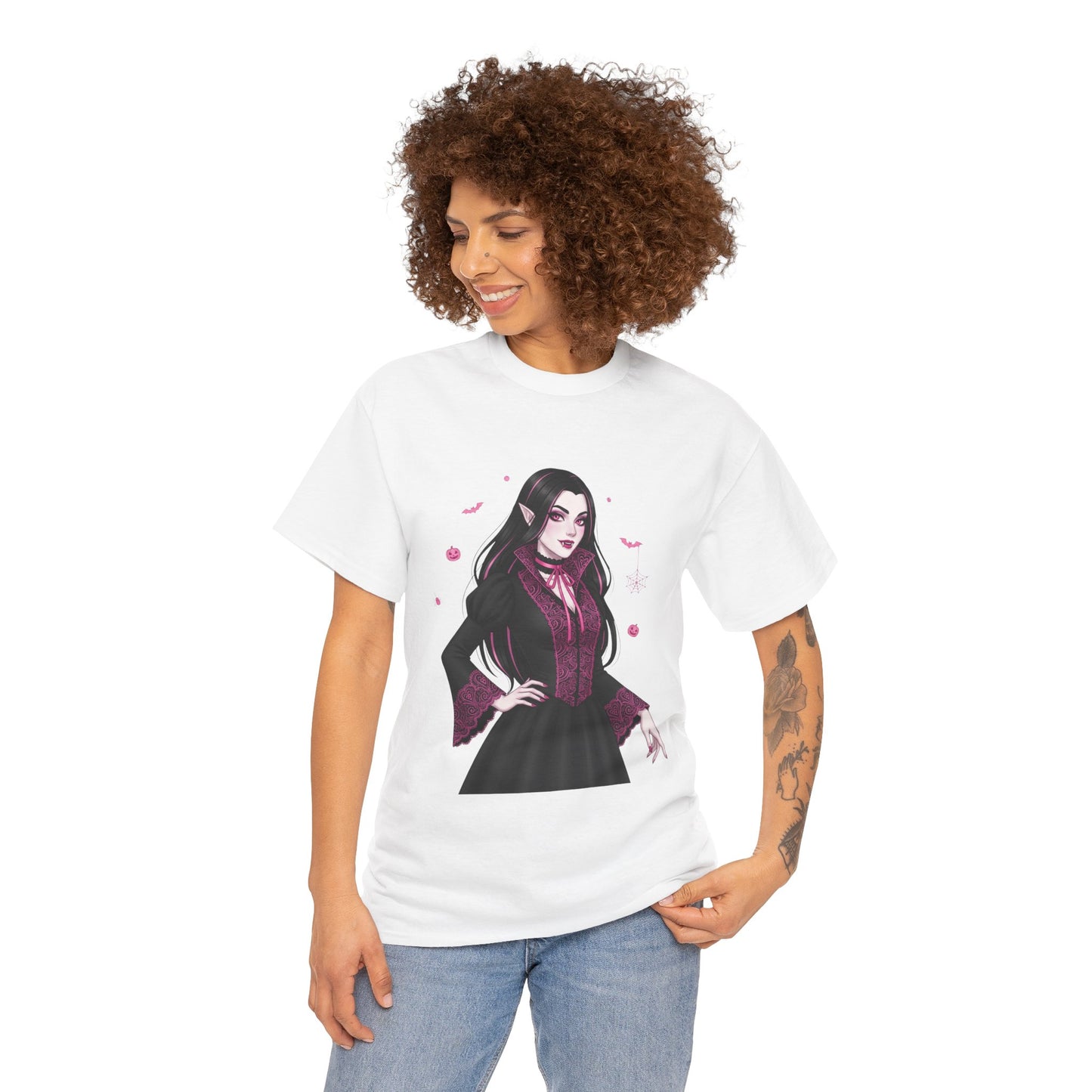 Gothic Vampire Cancer Awareness Tee