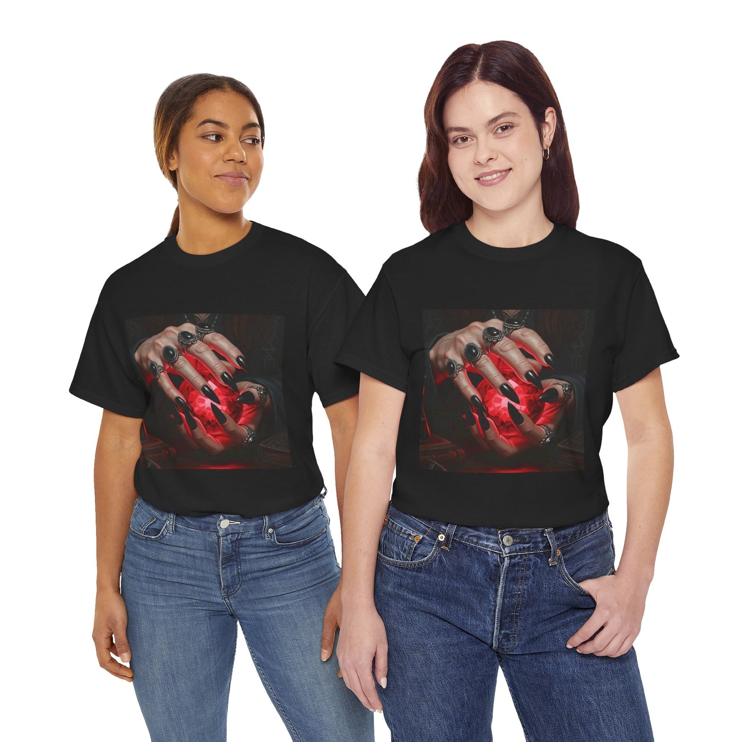 Witch's Blood Orb Ritual Halloween Tee