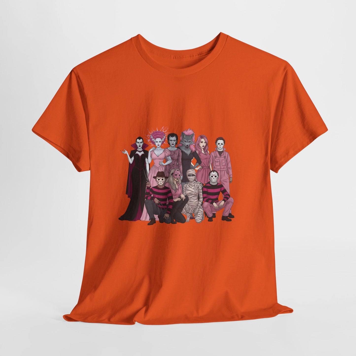 Horror Warriors in Pink Shirt Unisex Tee - Breast Cancer Awareness Month