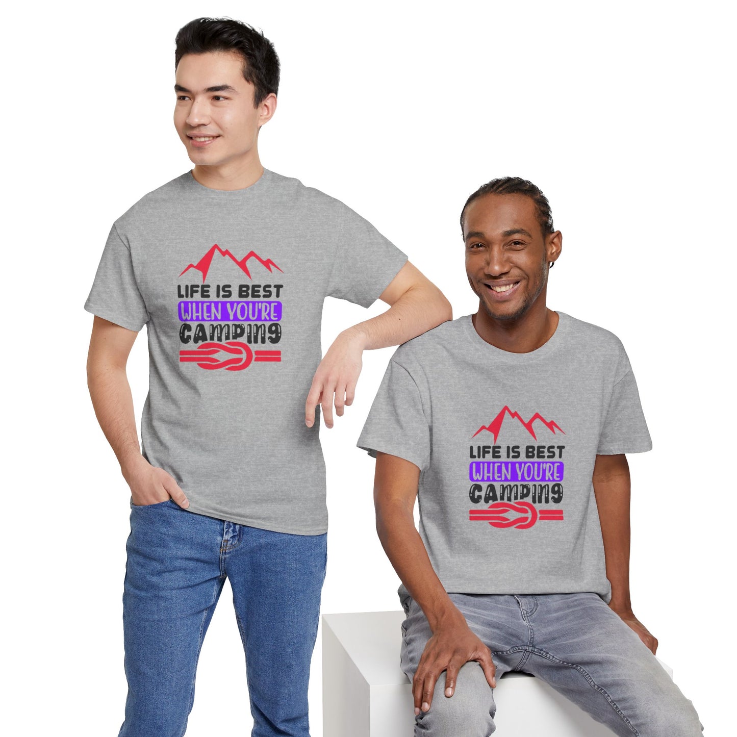 Mountain Adventure Camping Tee – Embrace the Great Outdoors