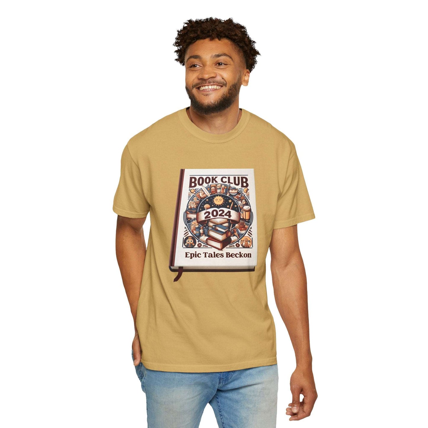 2024 Book Club - Literary Adventure tshirt - Epic Tales Beckon