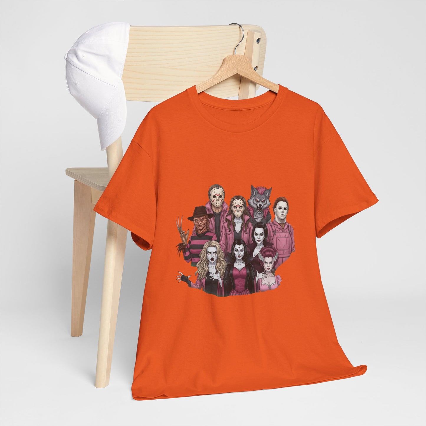 Horror Villains Breast Cancer Awareness Tee