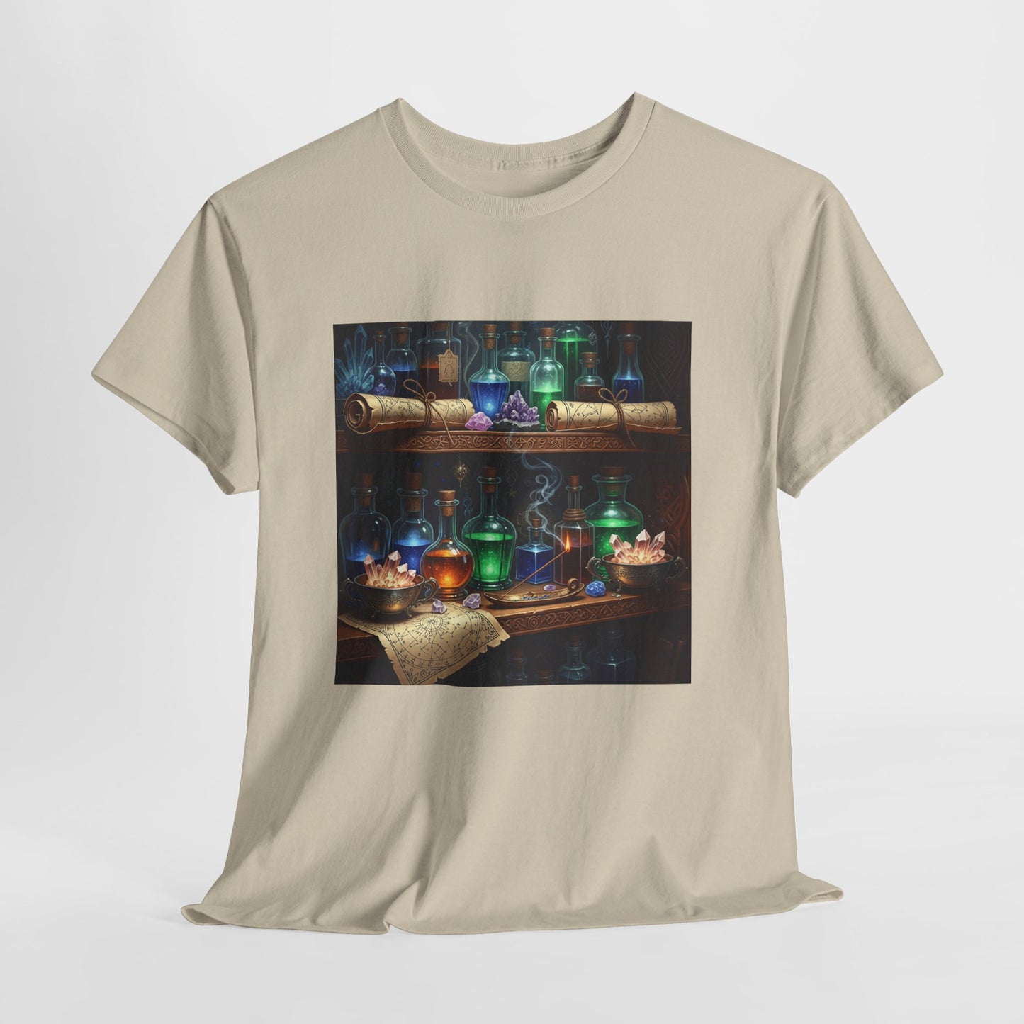 Witch's Potion Shelf Halloween Tee