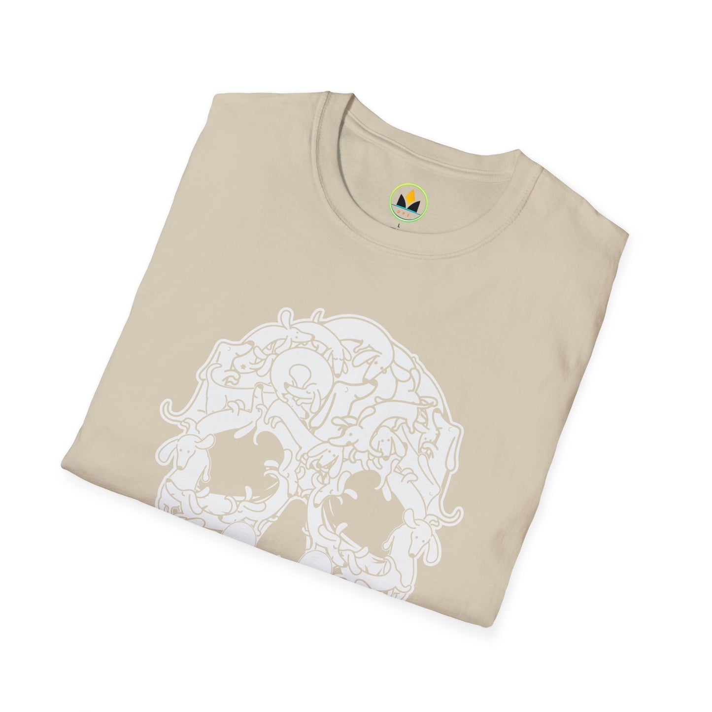 Unique Spooky Intricate Skull Dachshund Dog Halloween Tee - Perfect for Dog Lovers!