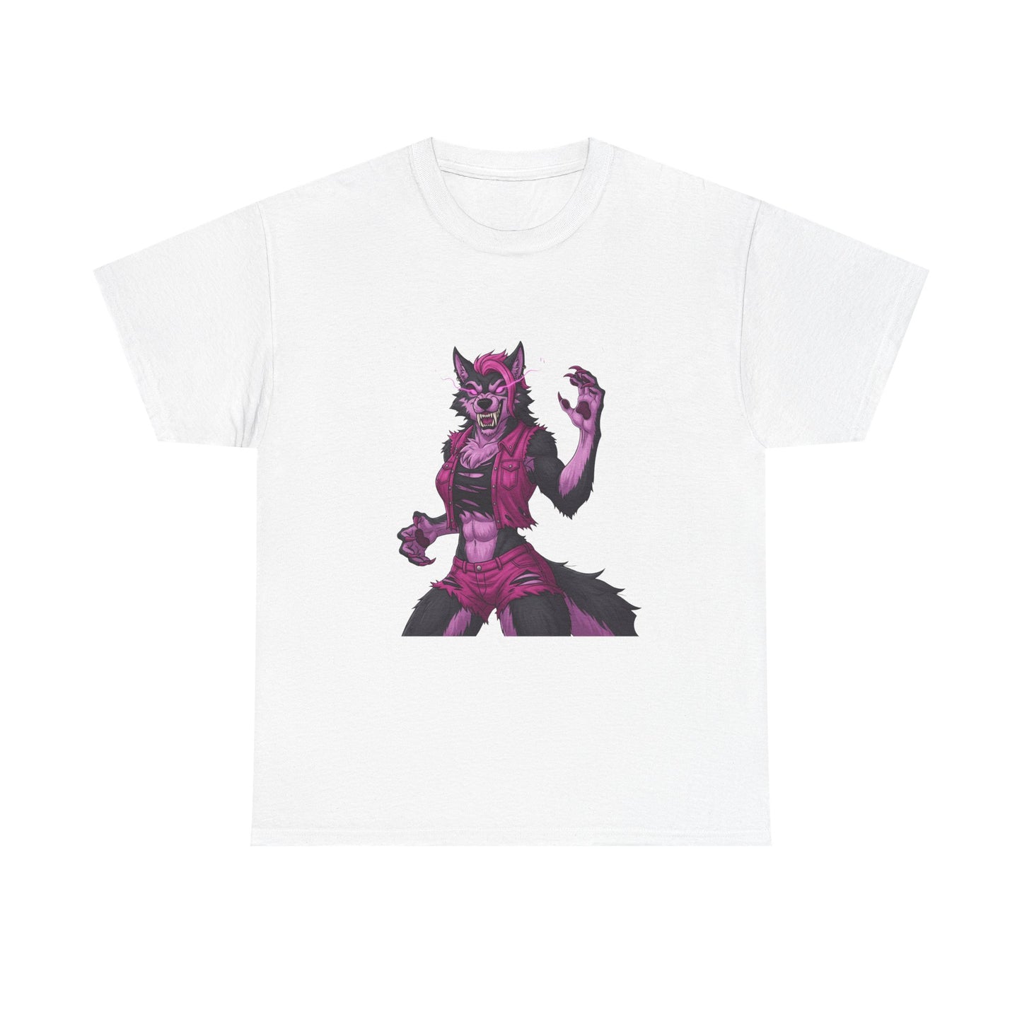 Fierce Werewolf Fights Cancer Tee