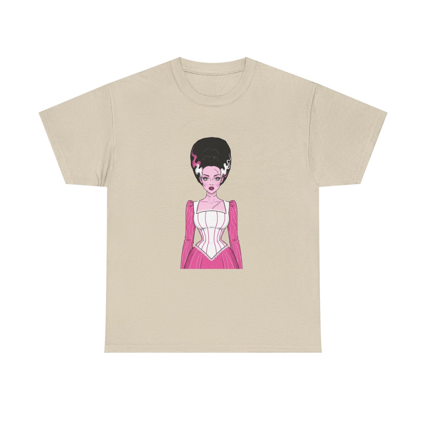 Pink Bride of Frankenstein Awareness Tee