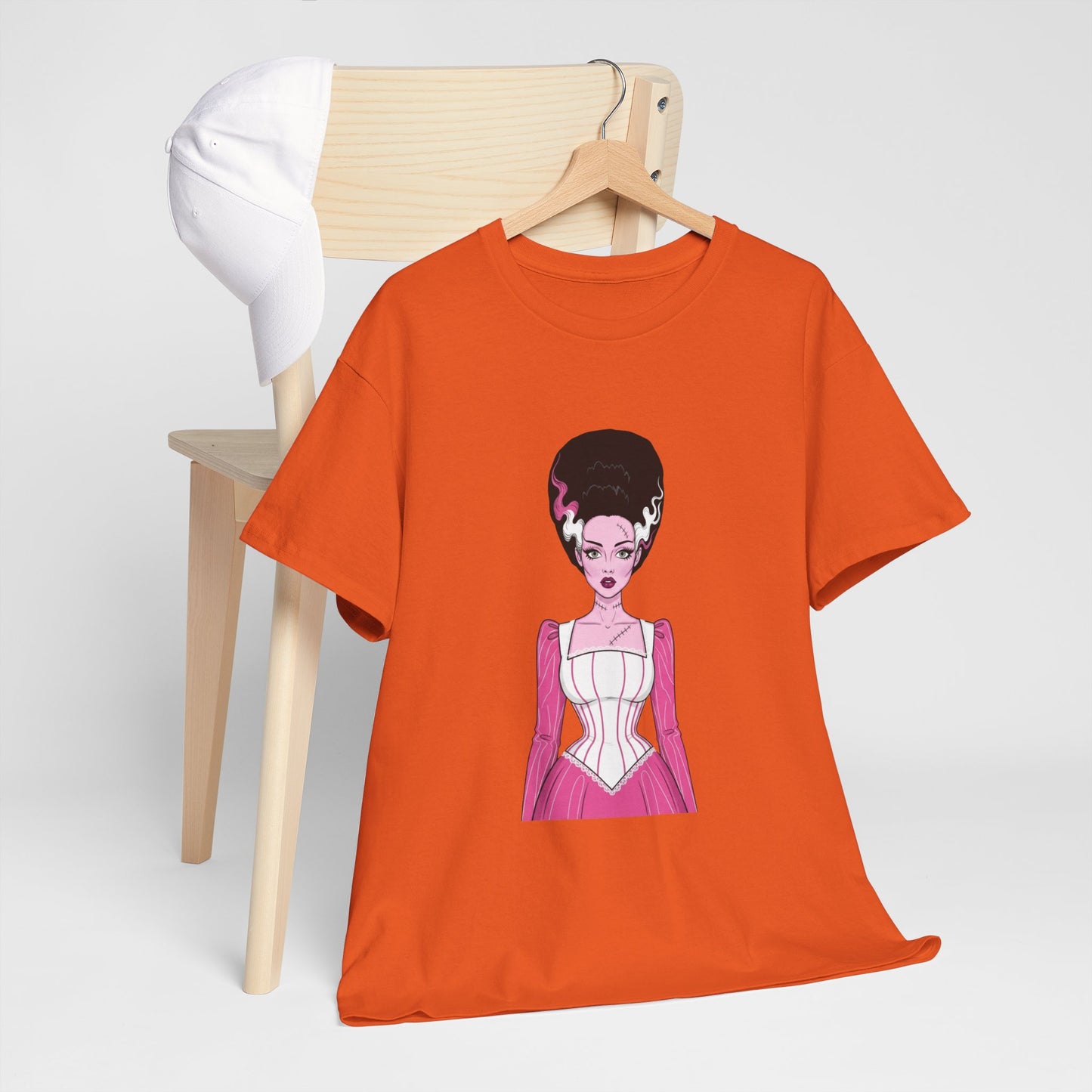 Pink Bride of Frankenstein Awareness Tee