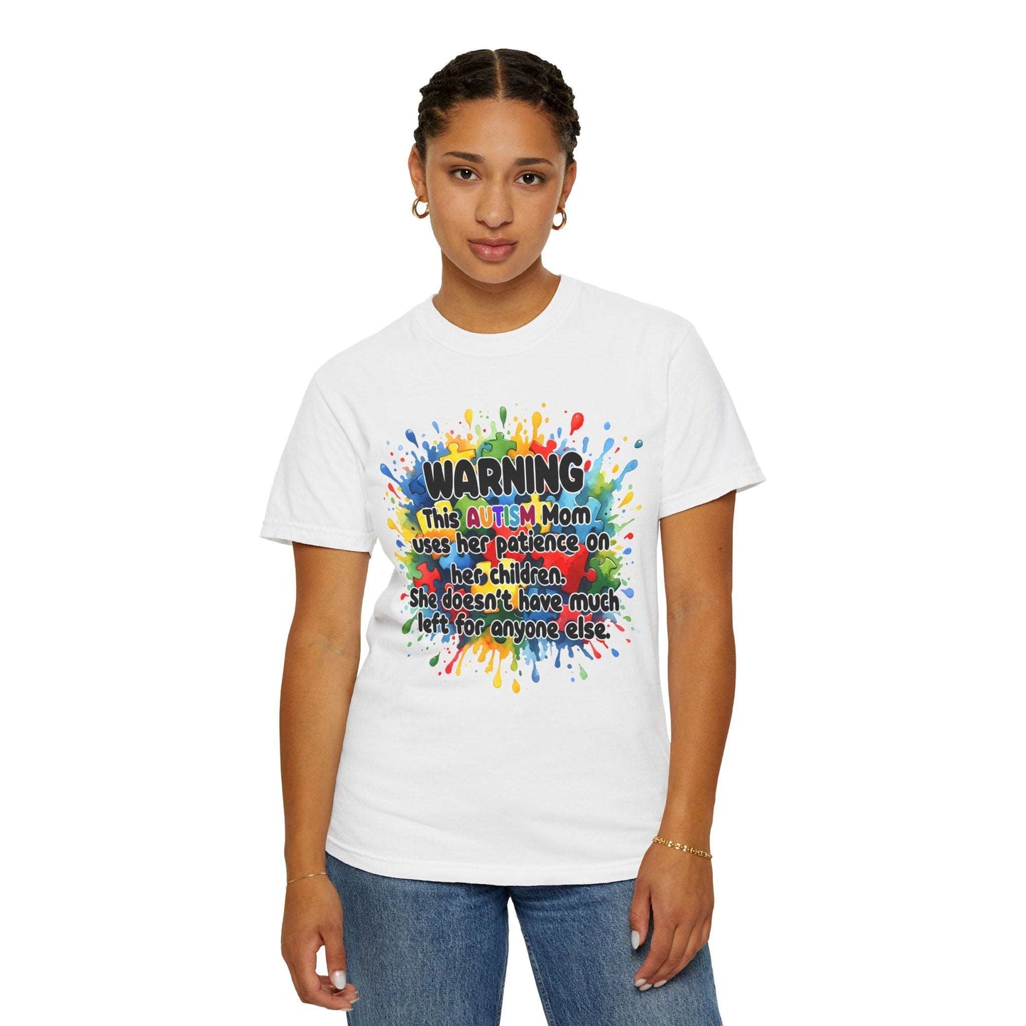 Autism Mom’s Patience Statement T-Shirt: Bold & Empowering