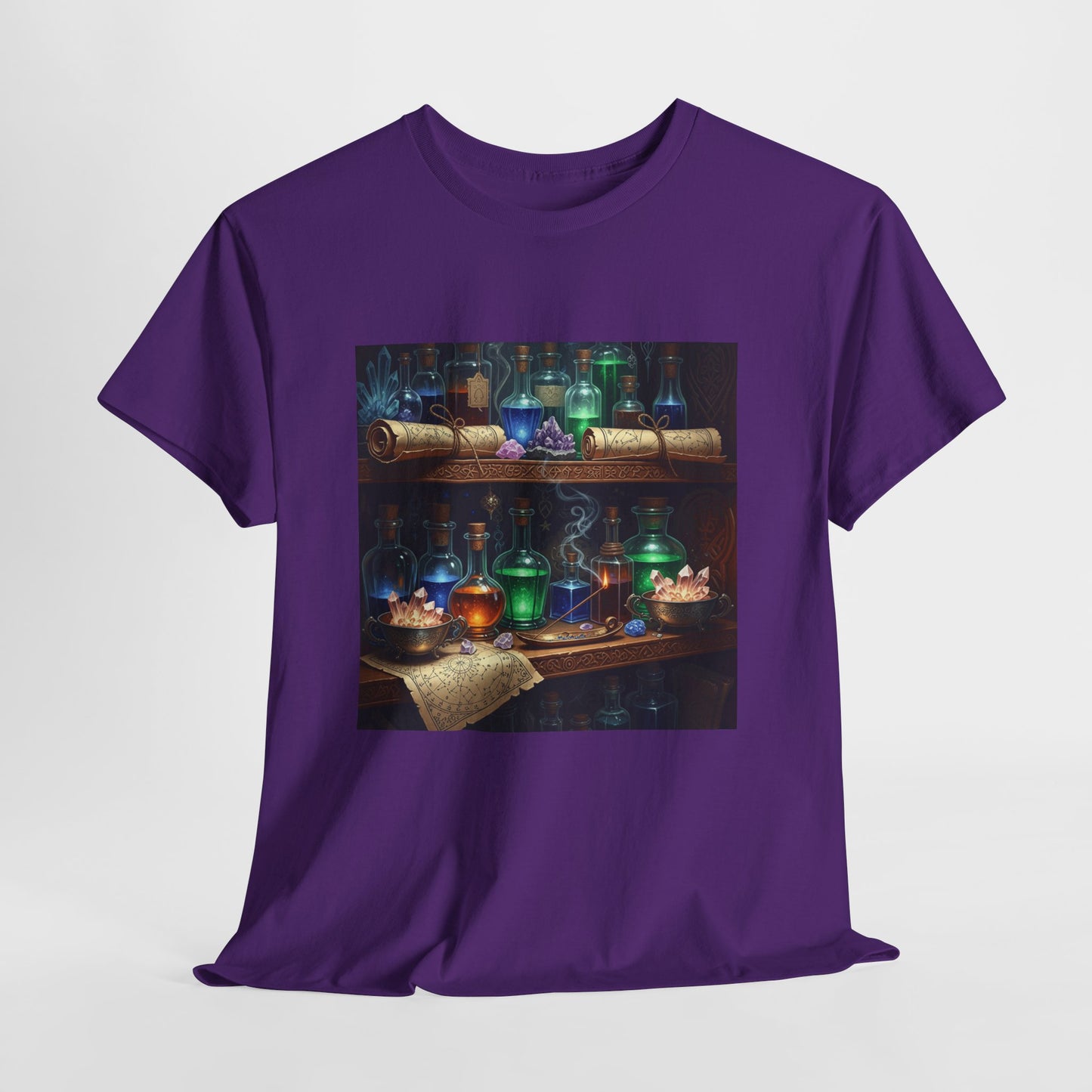 Witch's Potion Shelf Halloween Tee