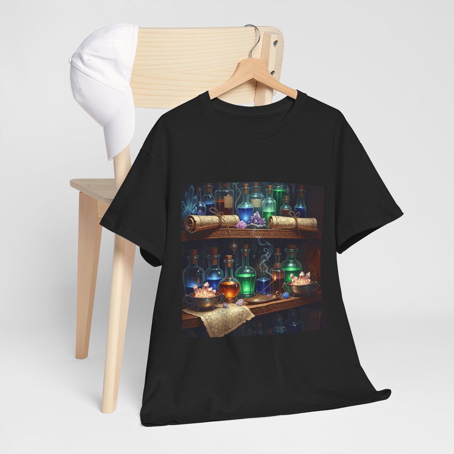 Witch's Potion Shelf Halloween Tee