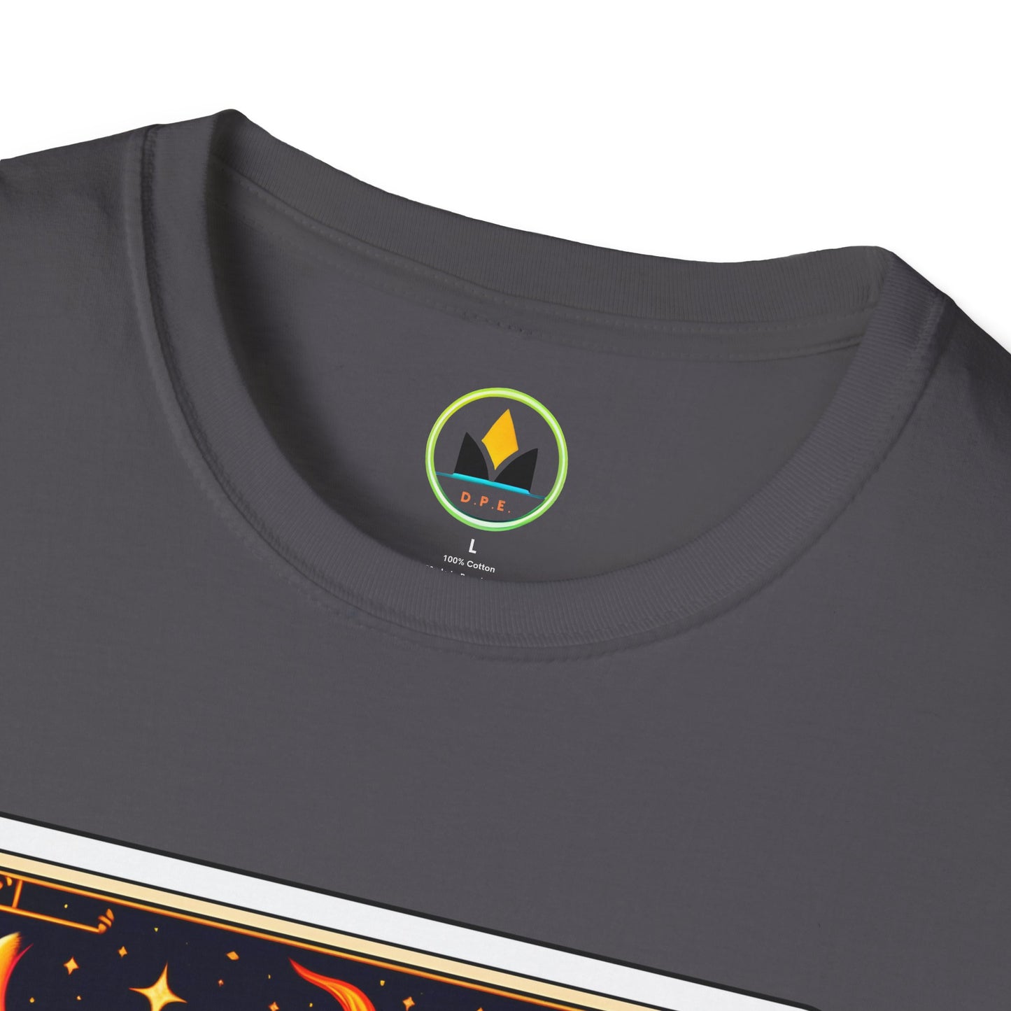 Emotional Dumpster Fire Tarot Tee - Unique Halloween Skeleton Shirt