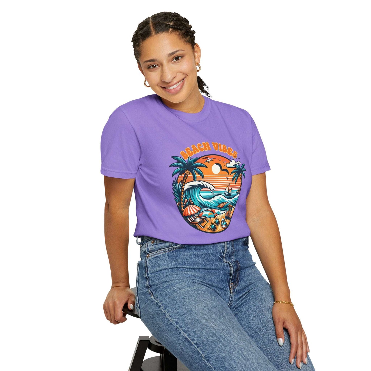 Beach Vibes - Retro Summer Bliss T-Shirt