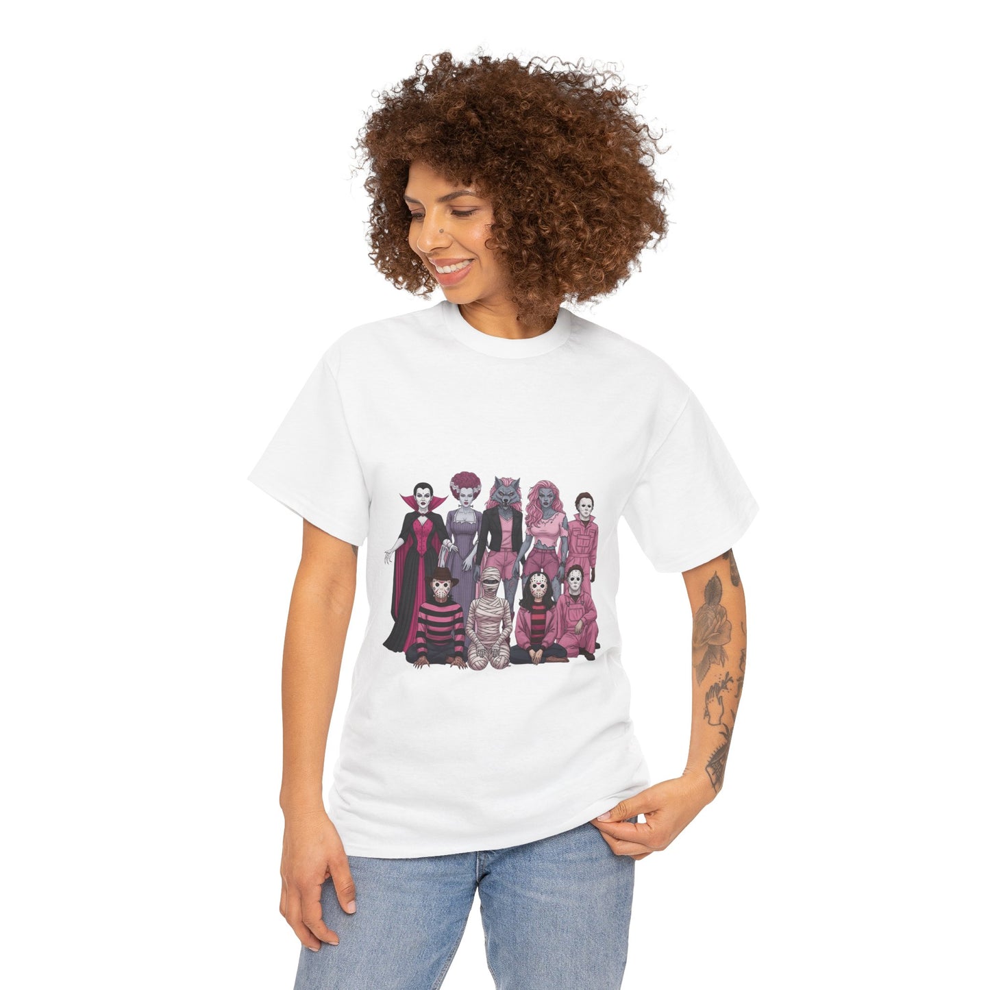Horror Queens Breast Cancer Awareness Tee
