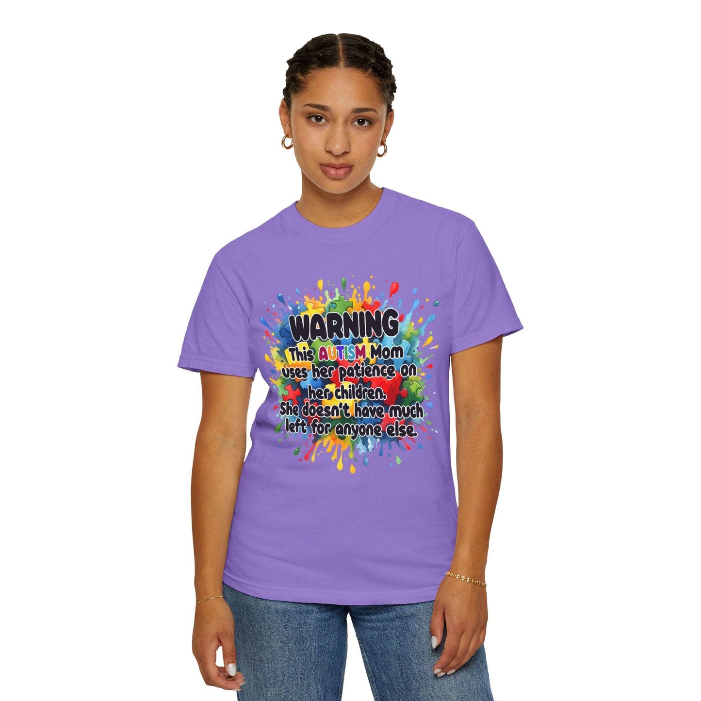 Autism Mom’s Patience Statement T-Shirt: Bold & Empowering