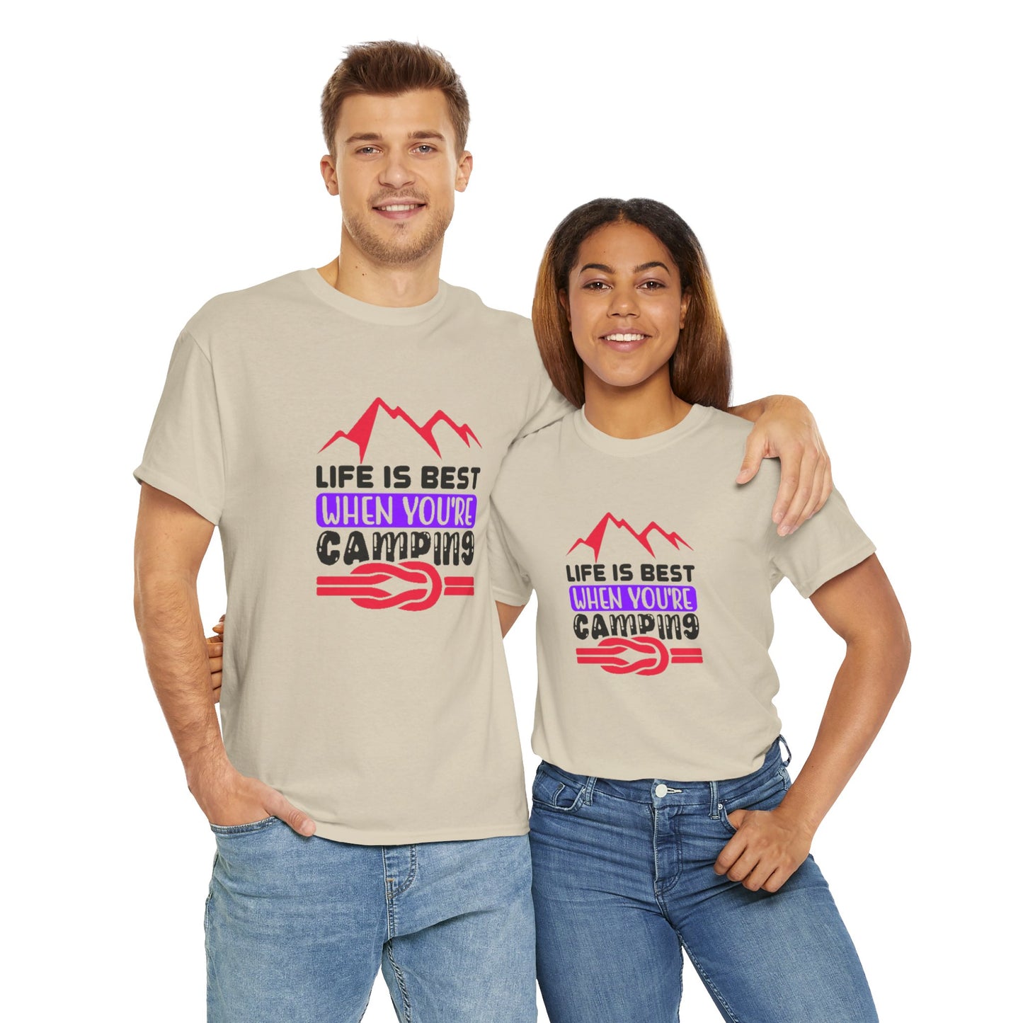 Mountain Adventure Camping Tee – Embrace the Great Outdoors