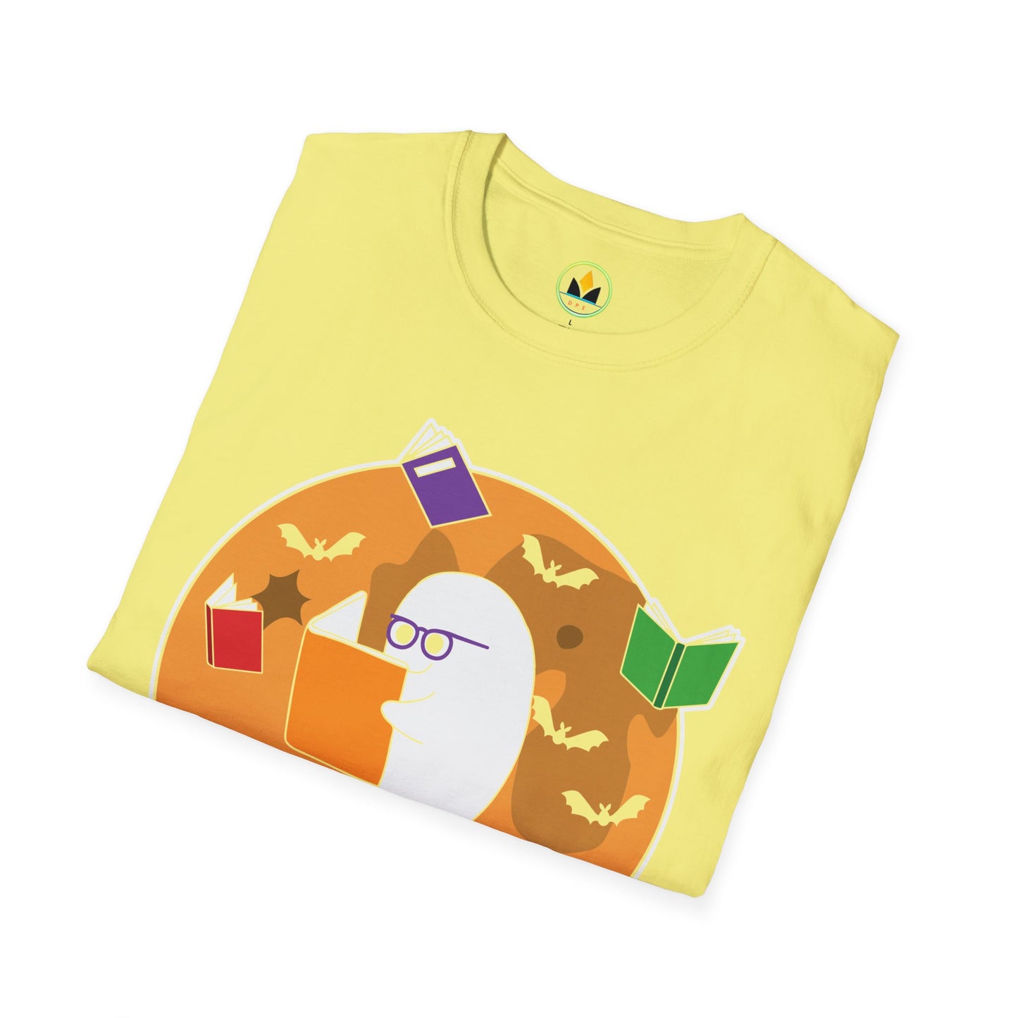 Ghostly Reader - Spooky Halloween BOOOOKS! Tee